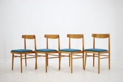 Set di quattro sedie da pranzo/ Thon 'Thonet', anni '70