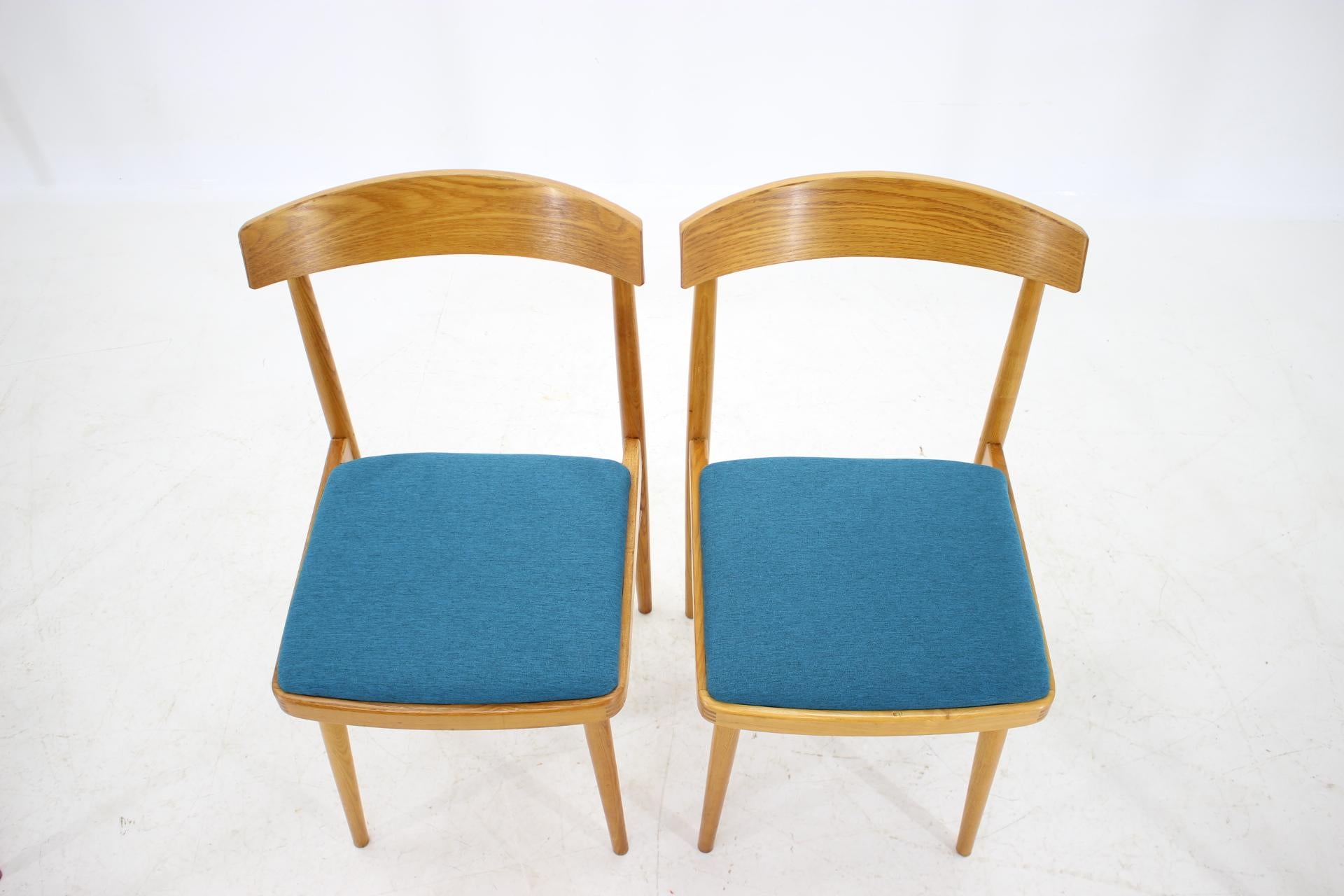 Mid-Century Modern Set of Four Dining Chairs/ Thon 'Thonet', 1970s For Sale