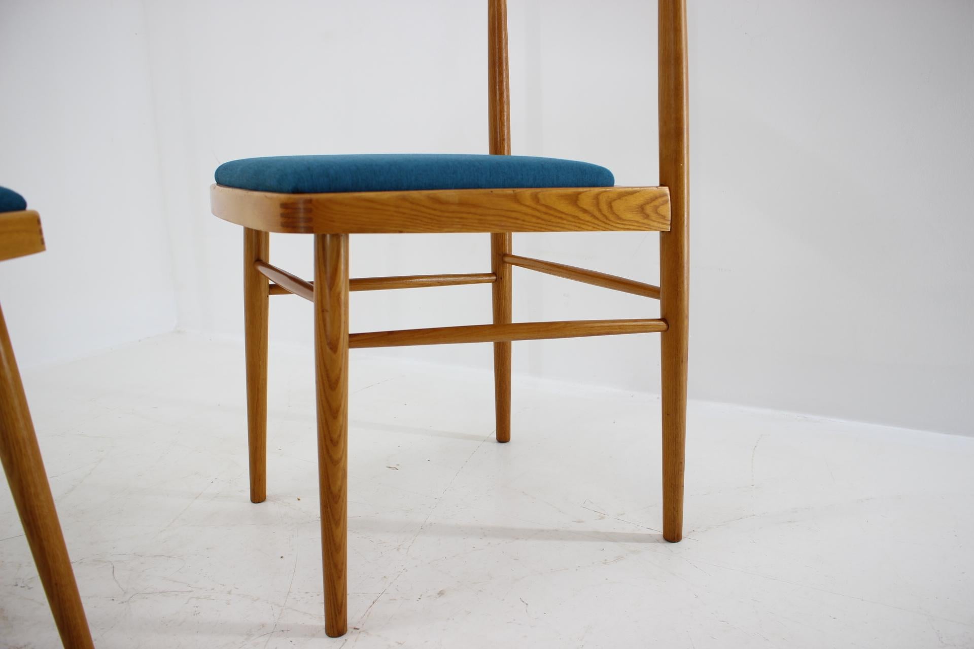 Set of Four Dining Chairs/ Thon 'Thonet', 1970s In Good Condition For Sale In Praha, CZ