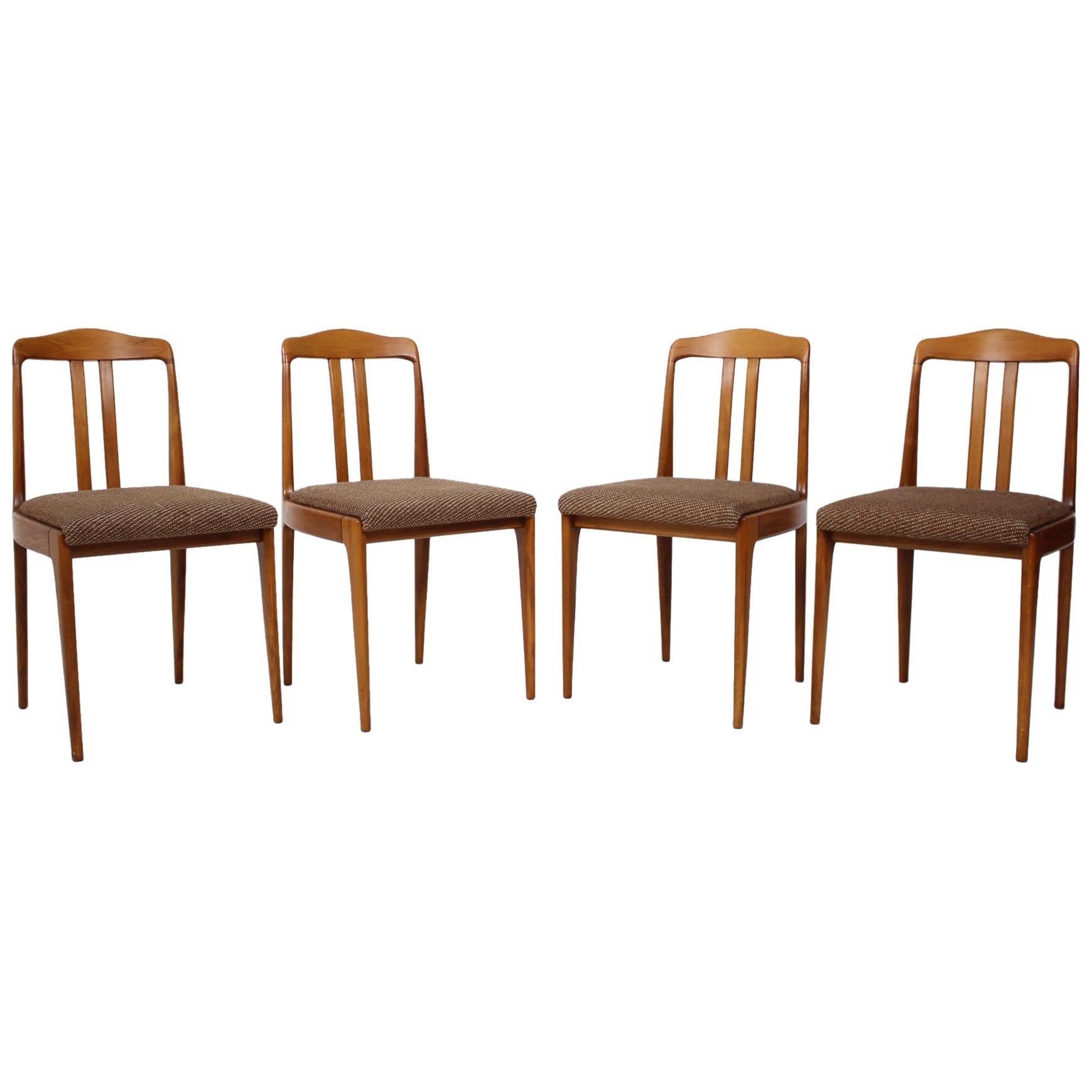 Set of Four Dining Chairs, 1960s