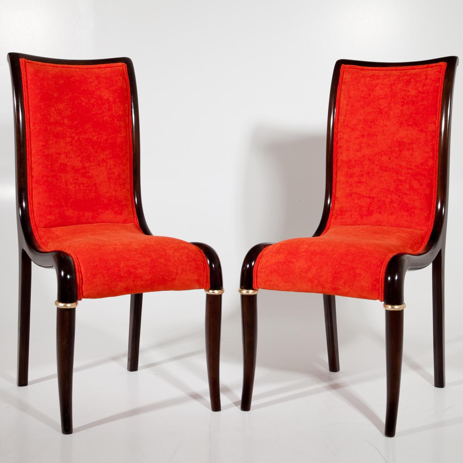 Set of Four Dining Room Chairs, 1980s 4