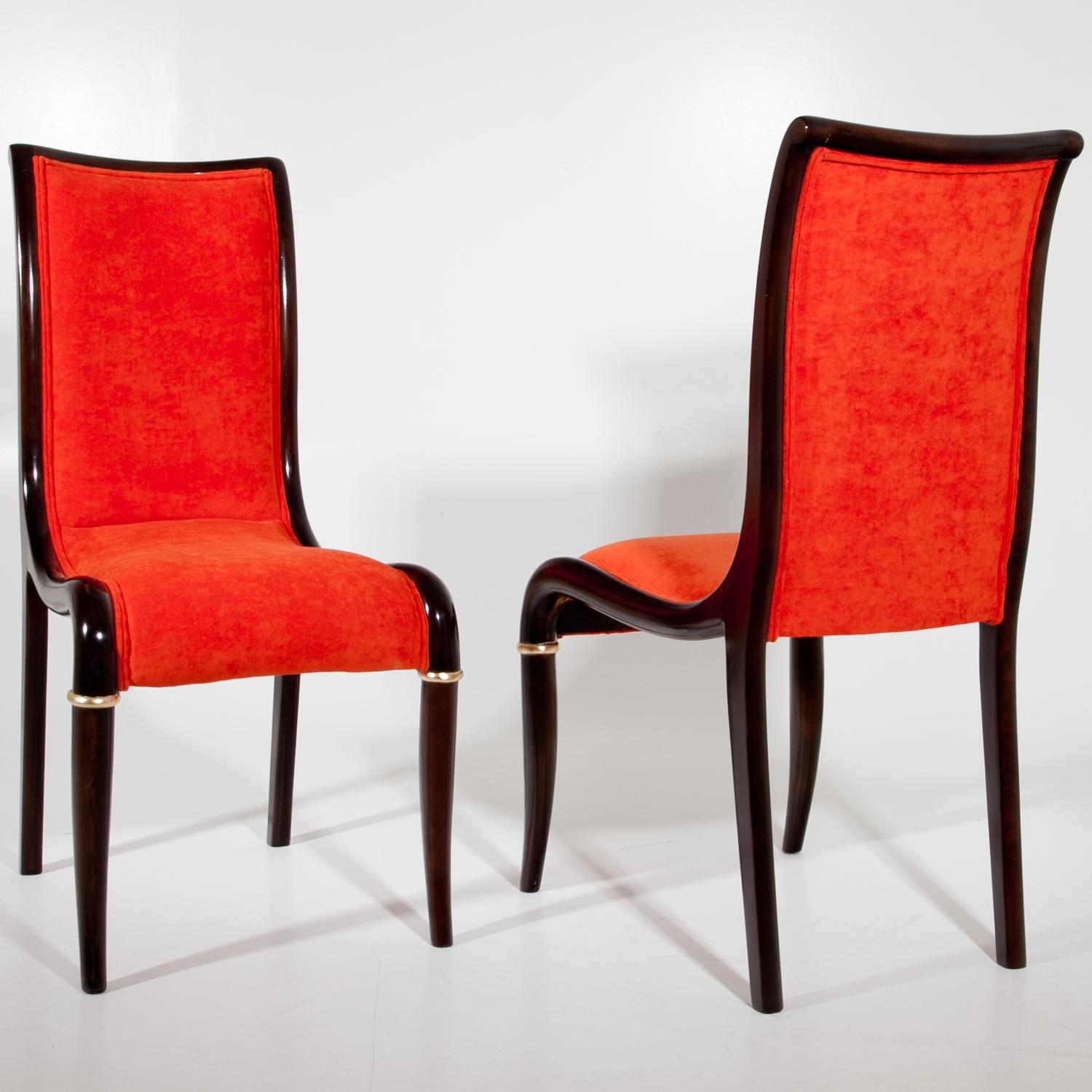Set of Four Dining Room Chairs, 1980s 1