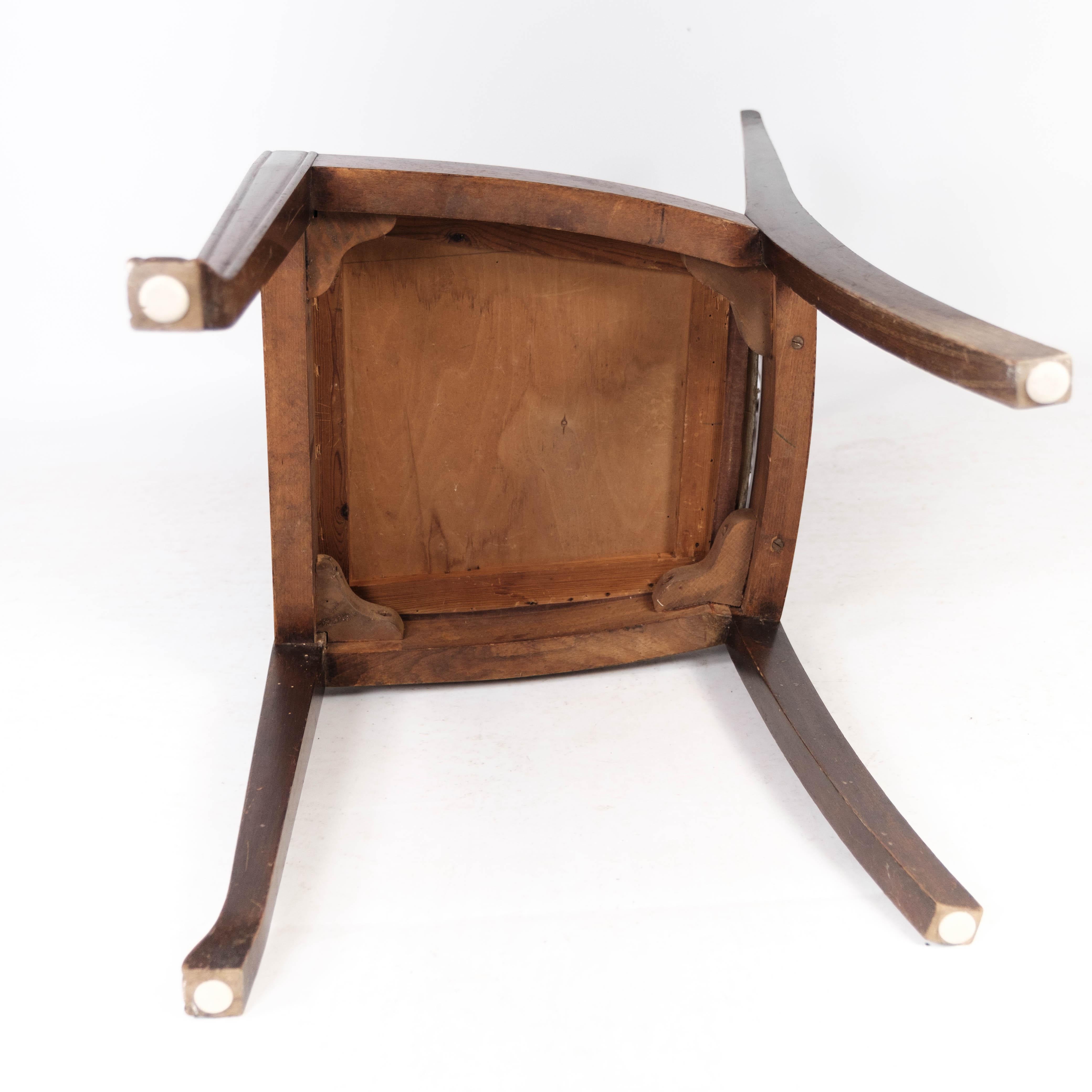 Set aus vier Esszimmerstühlen aus Palisanderholz, 1920er Jahre im Angebot 7