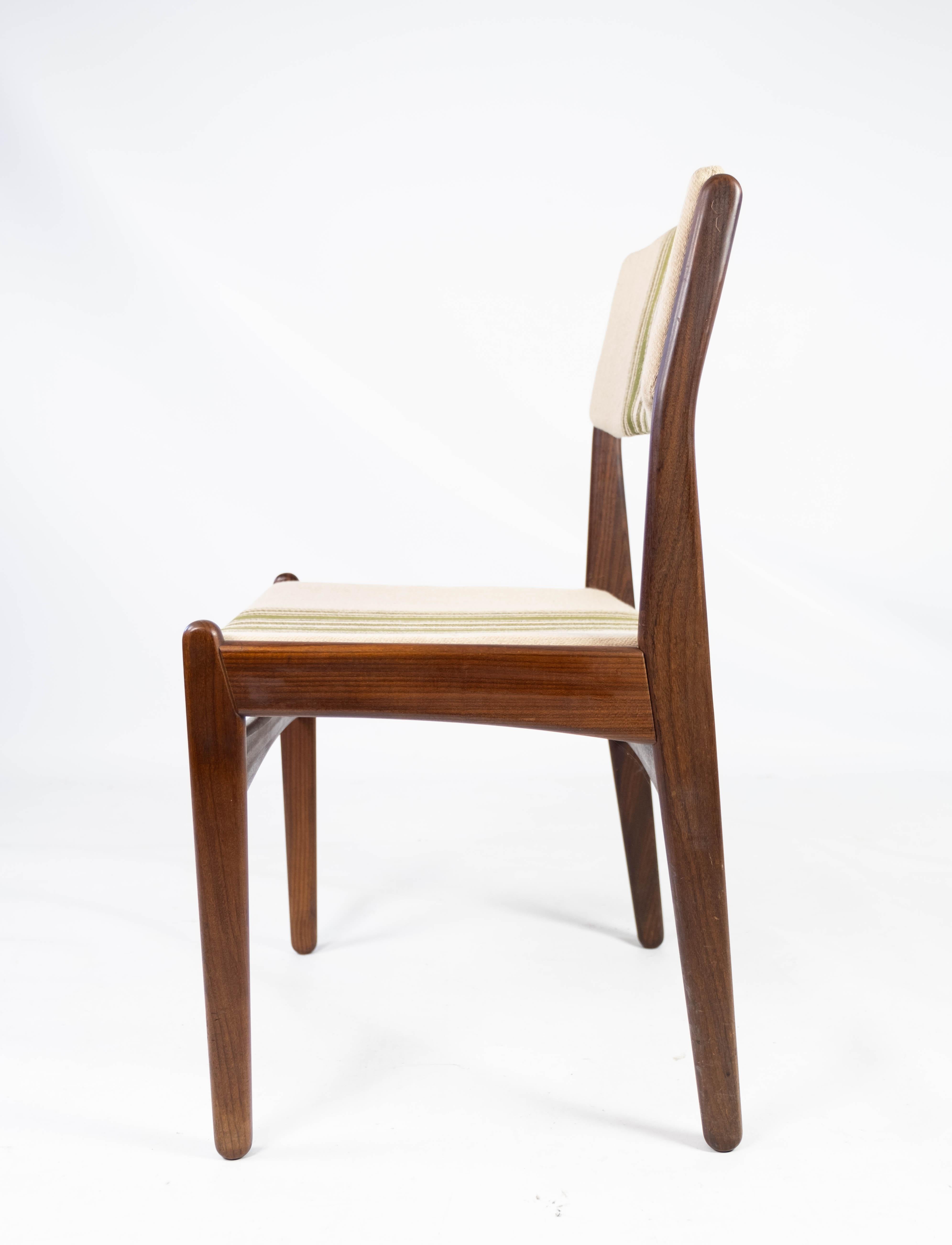 Set of Four Dining Room Chairs in Teak by Erik Buch, 1960 6