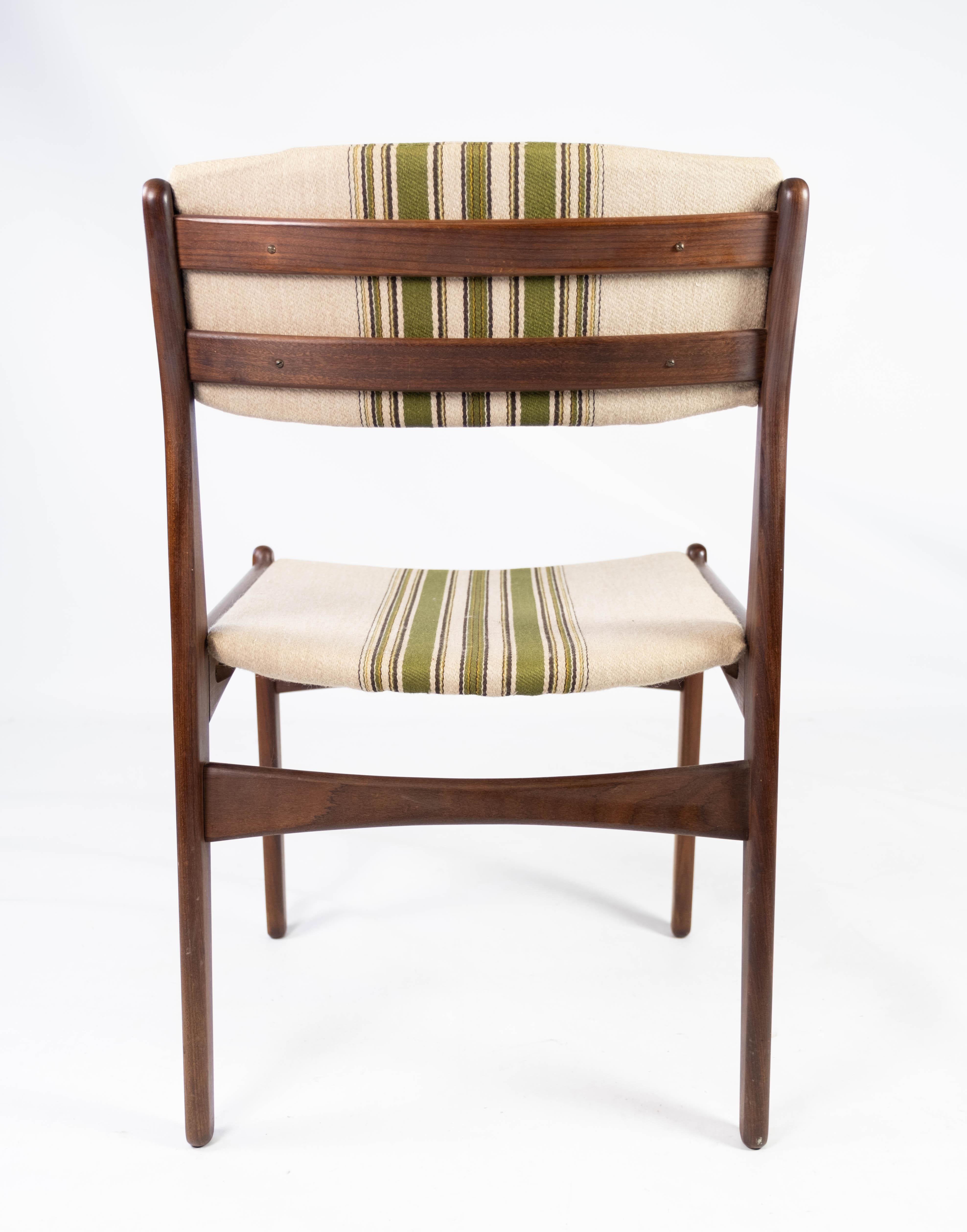 Set of Four Dining Room Chairs in Teak by Erik Buch, 1960 7