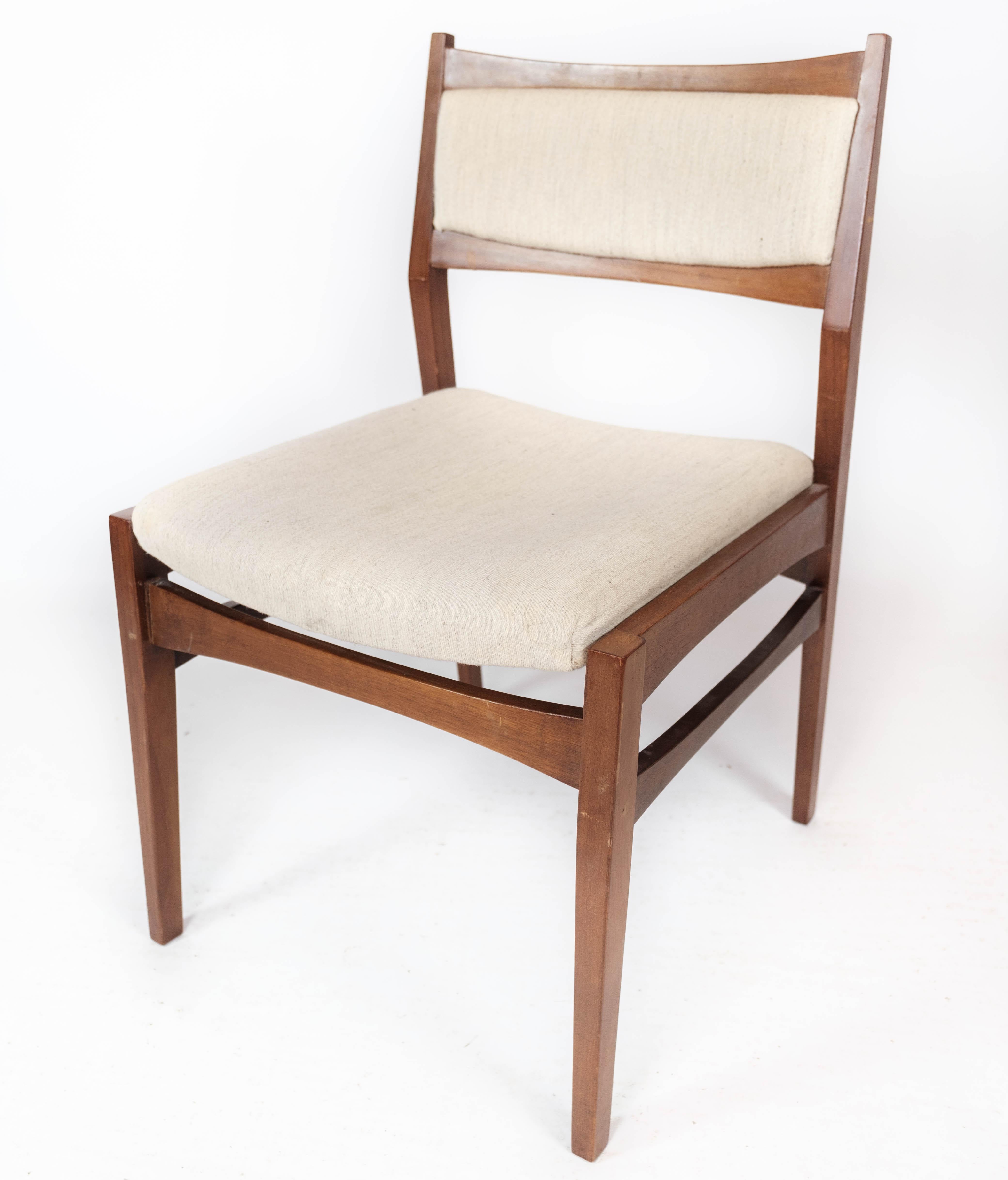 Set of Four Dining Room Chairs in Teak of Danish Design, 1960s 10