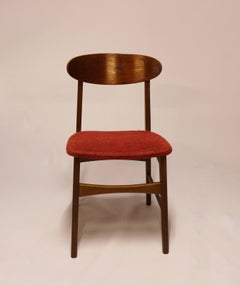Set of Four Dining Room Chairs in Teak, of Danish Design, 1960s
