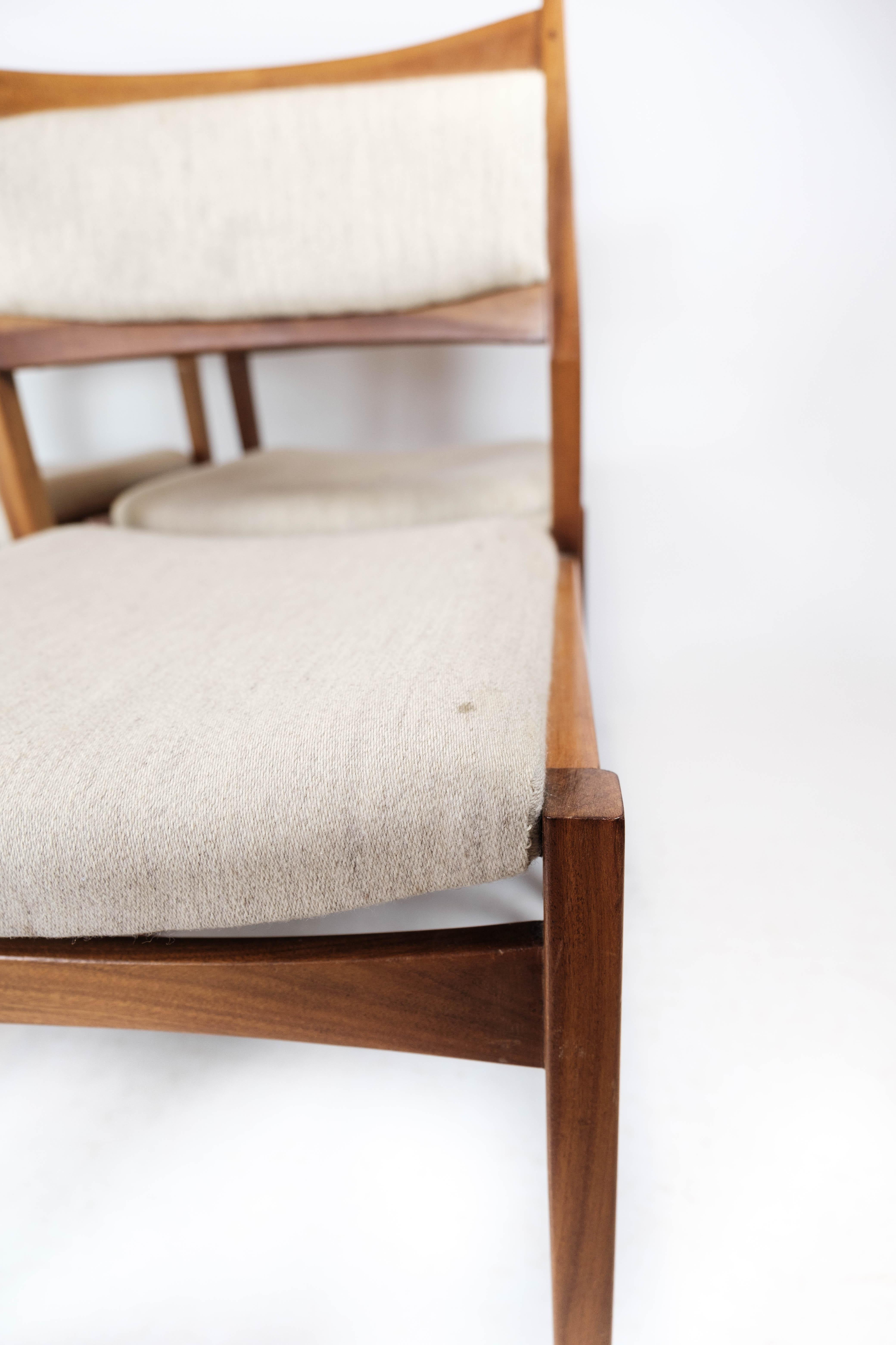 Set of Four Dining Room Chairs in Teak of Danish Design, 1960s In Good Condition In Lejre, DK