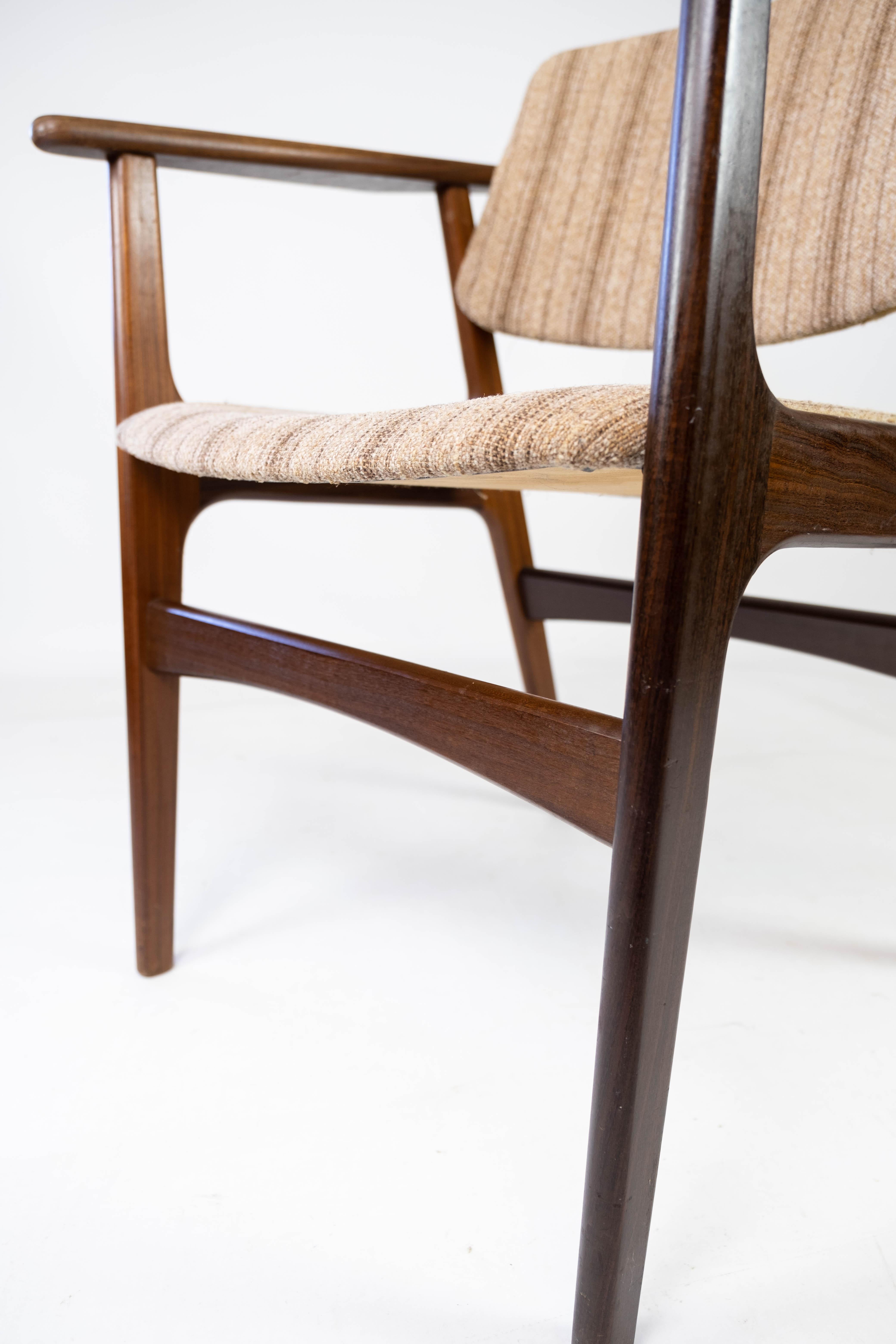 Set of Four Dining Chairs Model Lene Made In Teak By Arne Vodder From 1960s For Sale 1