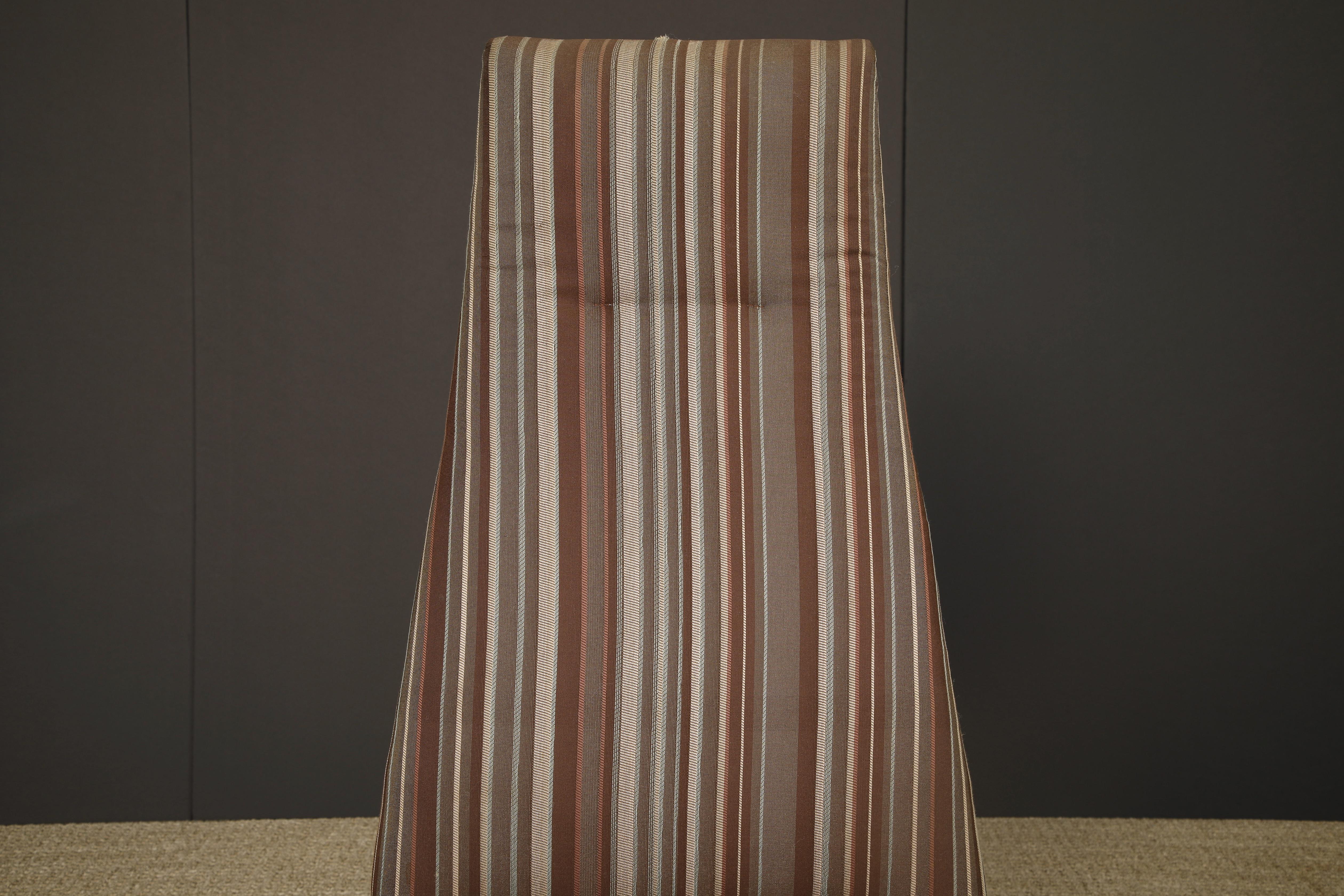 Set of Four Dining Side Chairs by Adrian Pearsall for Craft Associates, 1960s For Sale 3