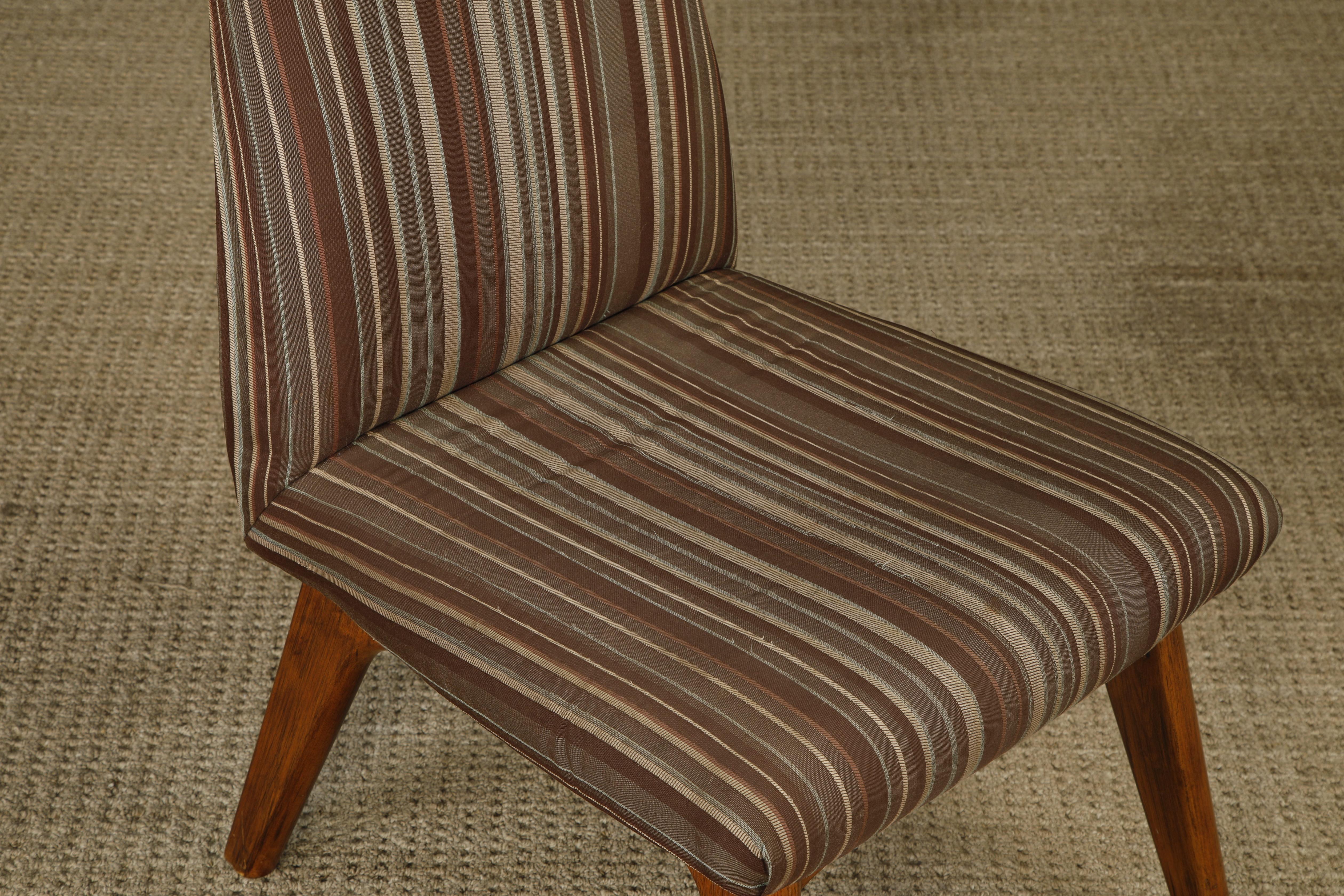 Set of Four Dining Side Chairs by Adrian Pearsall for Craft Associates, 1960s For Sale 7