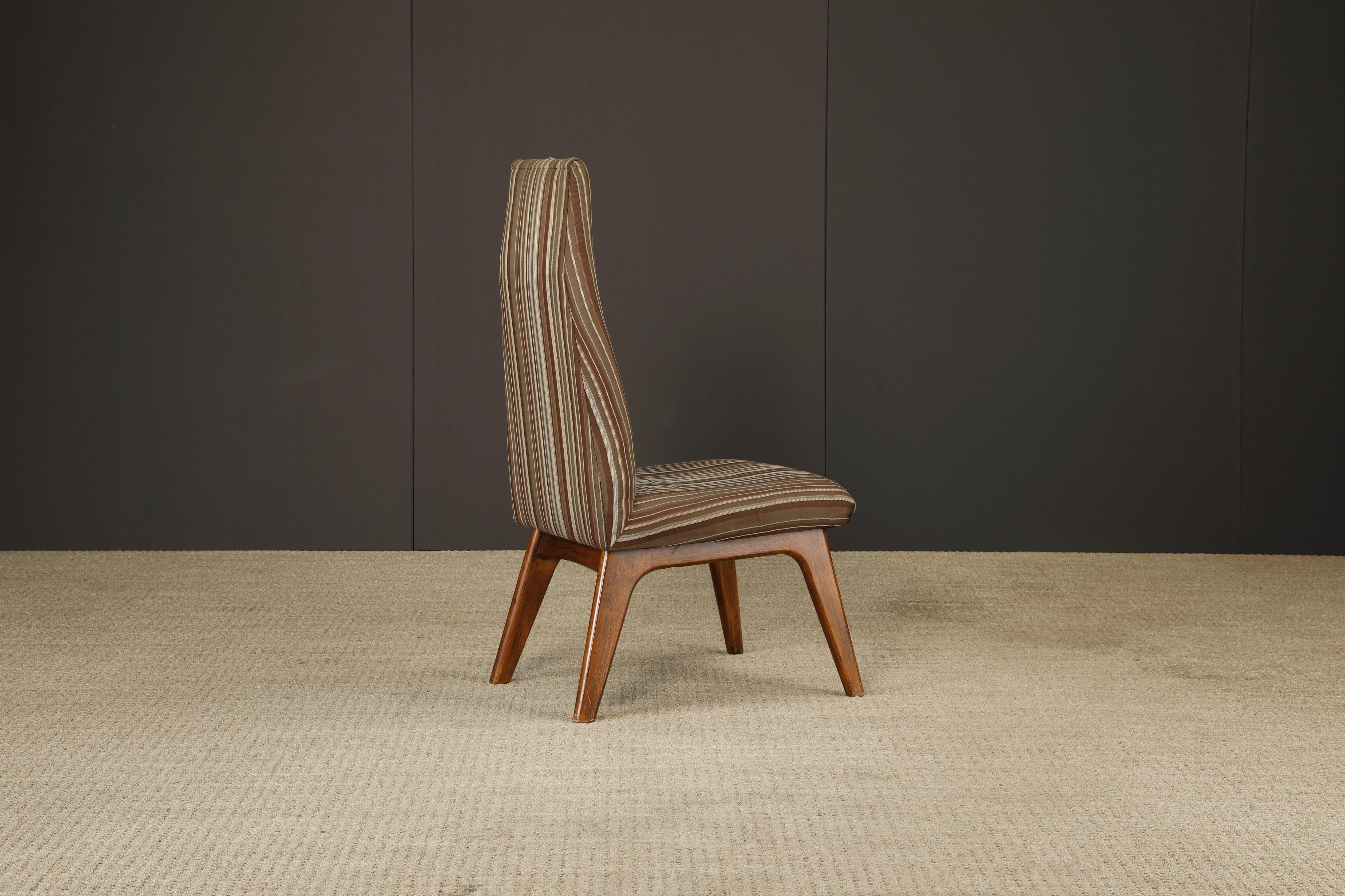 Set of Four Dining Side Chairs by Adrian Pearsall for Craft Associates, 1960s For Sale 10