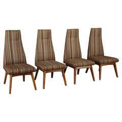 Set of Four Dining Side Chairs by Adrian Pearsall for Craft Associates, 1960s
