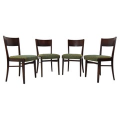 Used Set of Four Dinning Chairs/ Interier Praha, 1950's. 