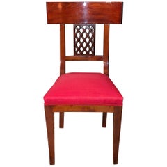 Set of Four Directoire Side Chairs