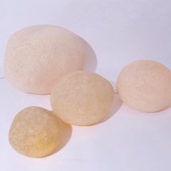 Set of Four Dorra Stone Rock Shaped Lamps by André Cazenave for Atelier A, 1960s