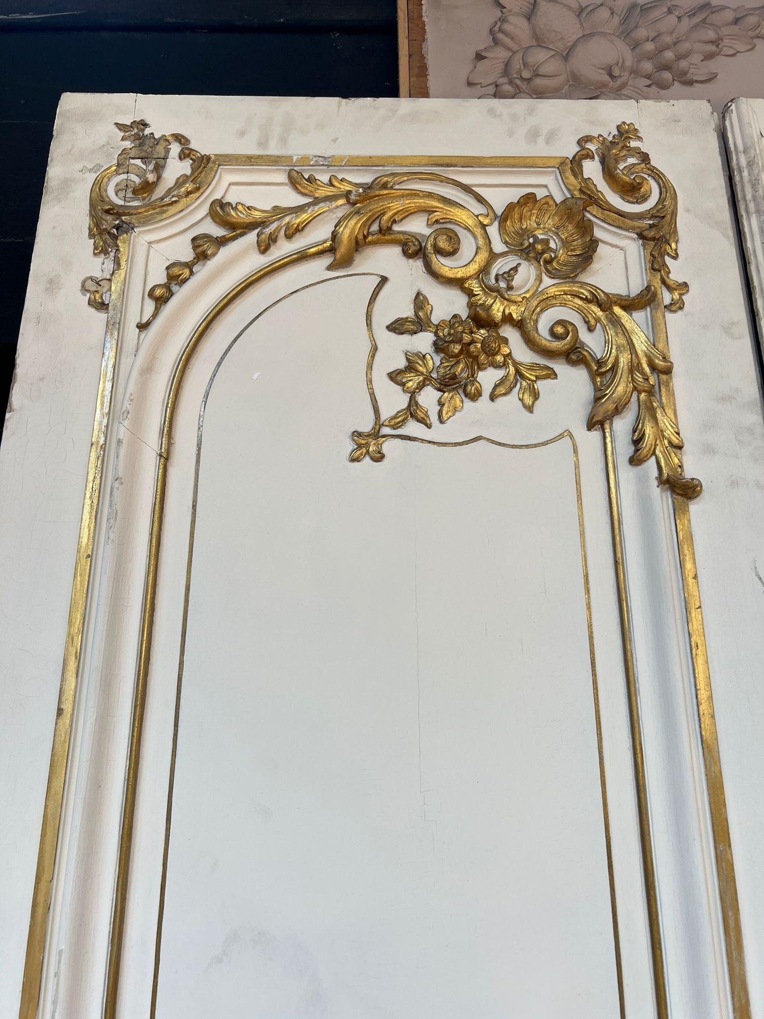 Set of Four Double Louis XVI Style Doors, Early 20th Century For Sale 10