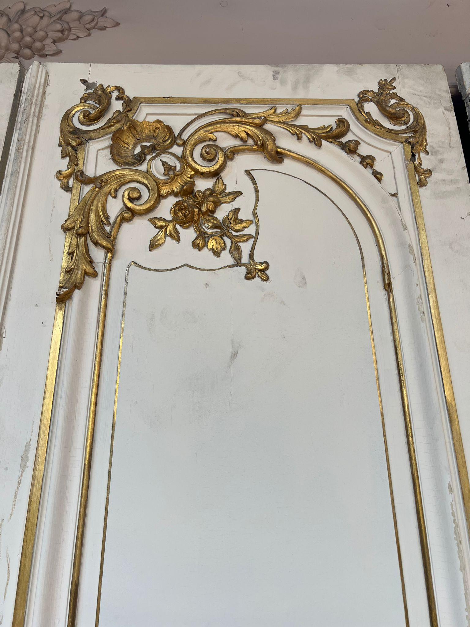Set of Four Double Louis XVI Style Doors, Early 20th Century For Sale 11