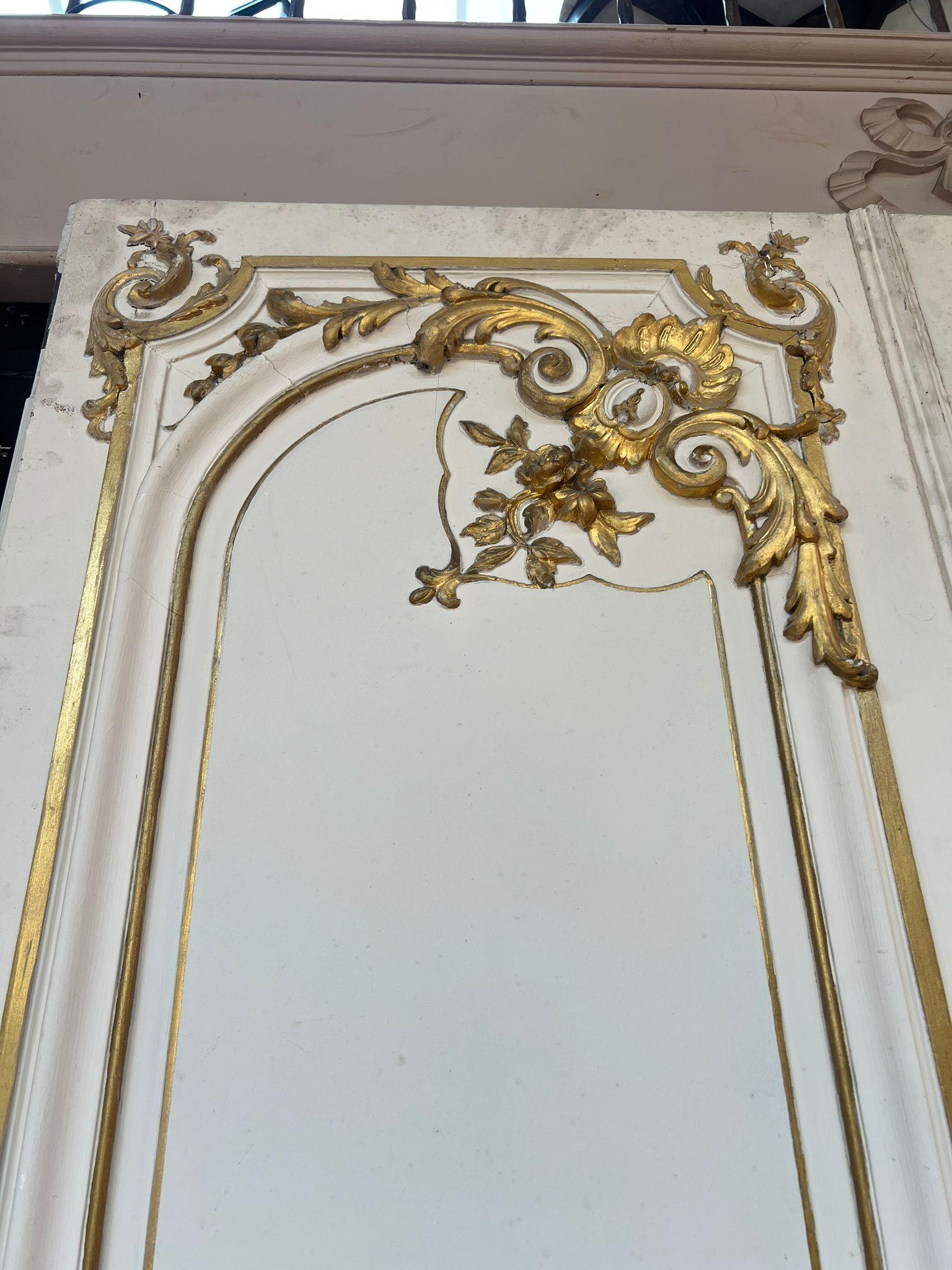 Set of Four Double Louis XVI Style Doors, Early 20th Century For Sale 14