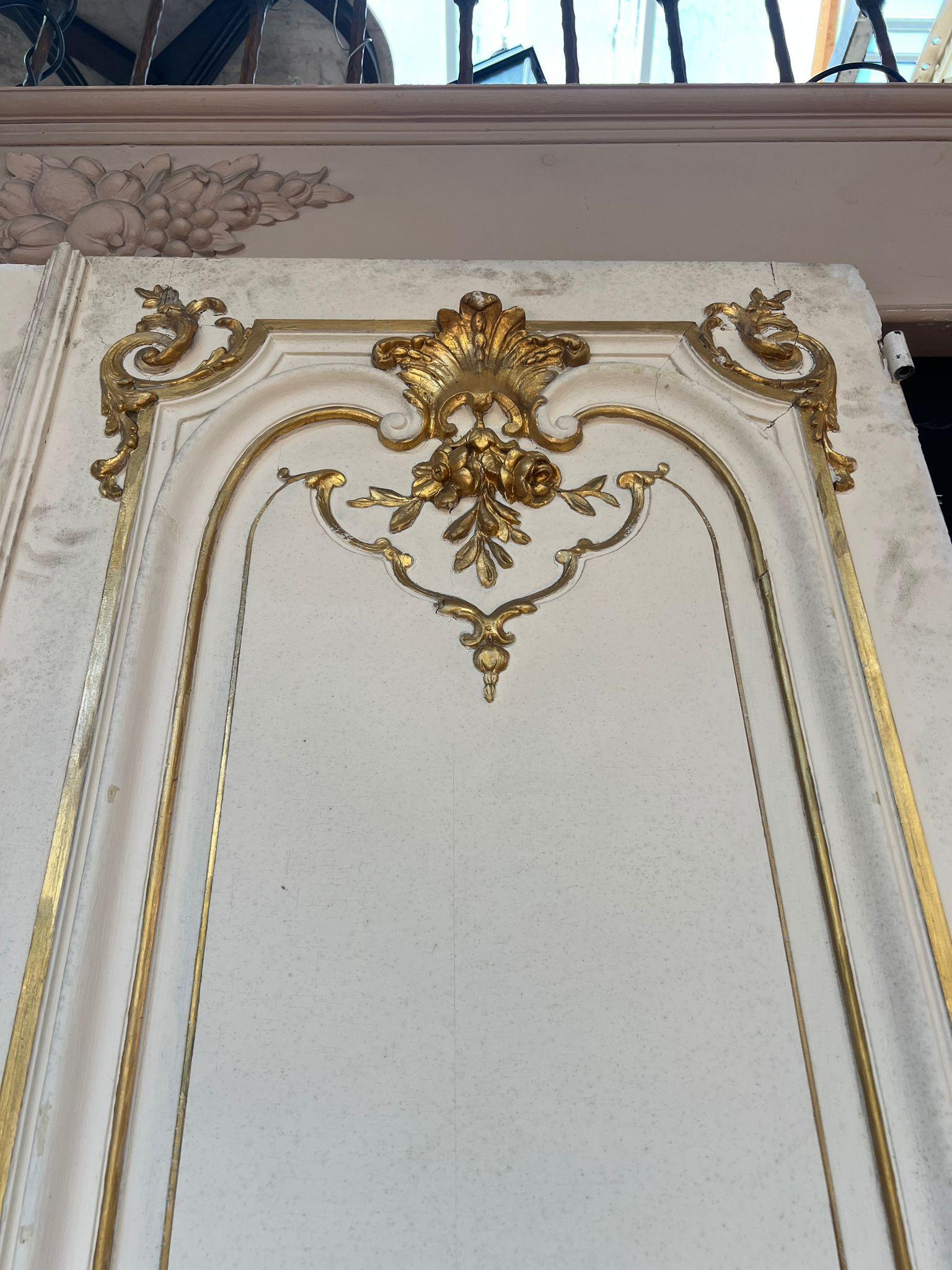 Set of Four Double Louis XVI Style Doors, Early 20th Century For Sale 15