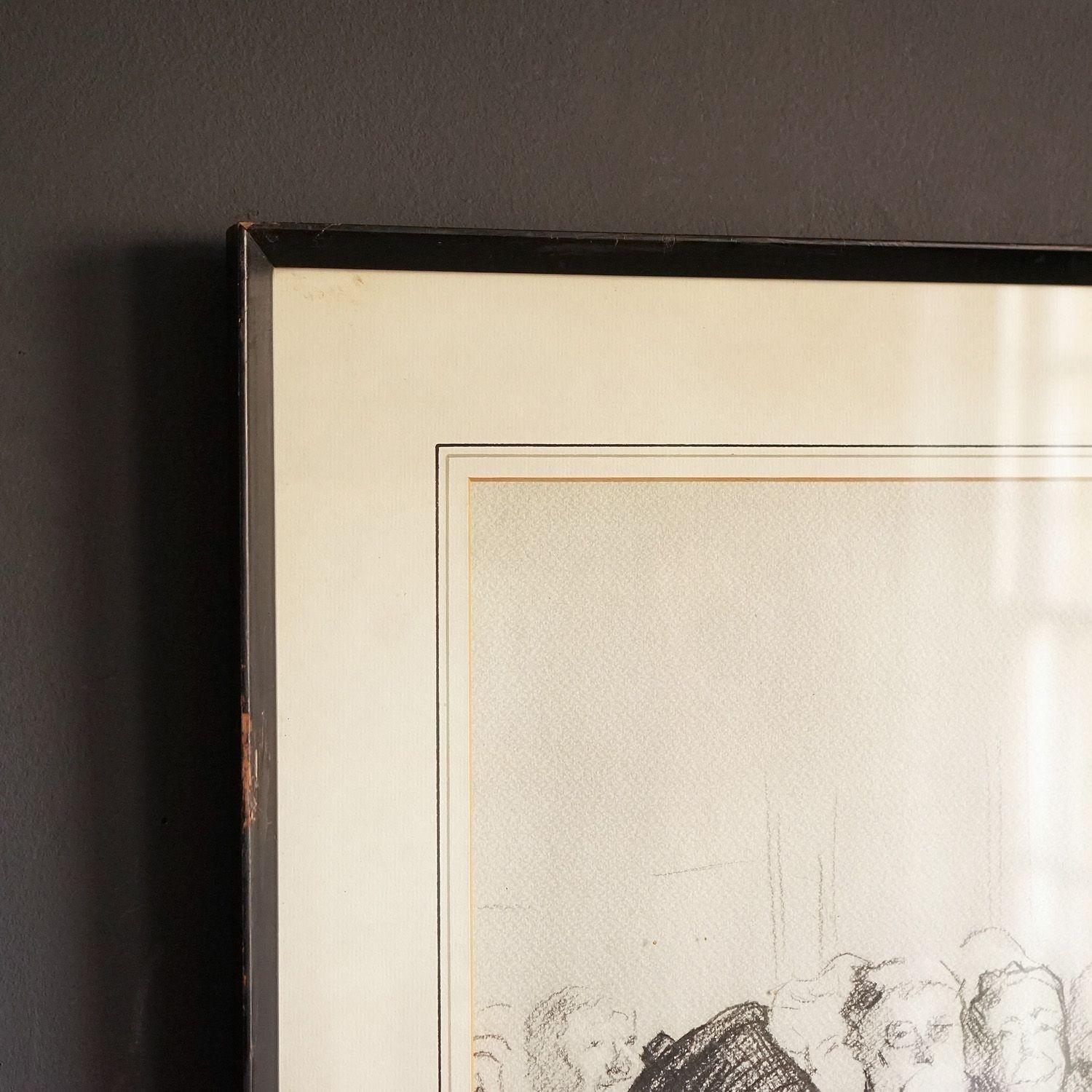 Set von vier Vintage-Zeichnungen, die eine kaiserliche jurierte Schlacht darstellen, 20. Jahrhundert im Angebot 4