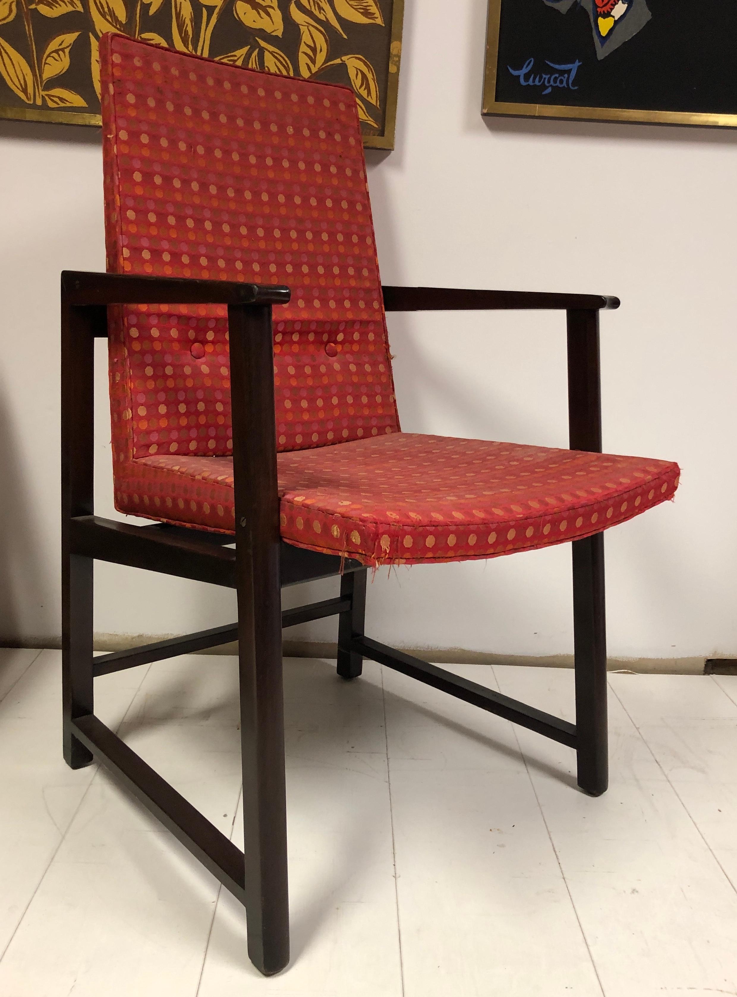 Set of Four Dunbar Side Chairs For Sale 7