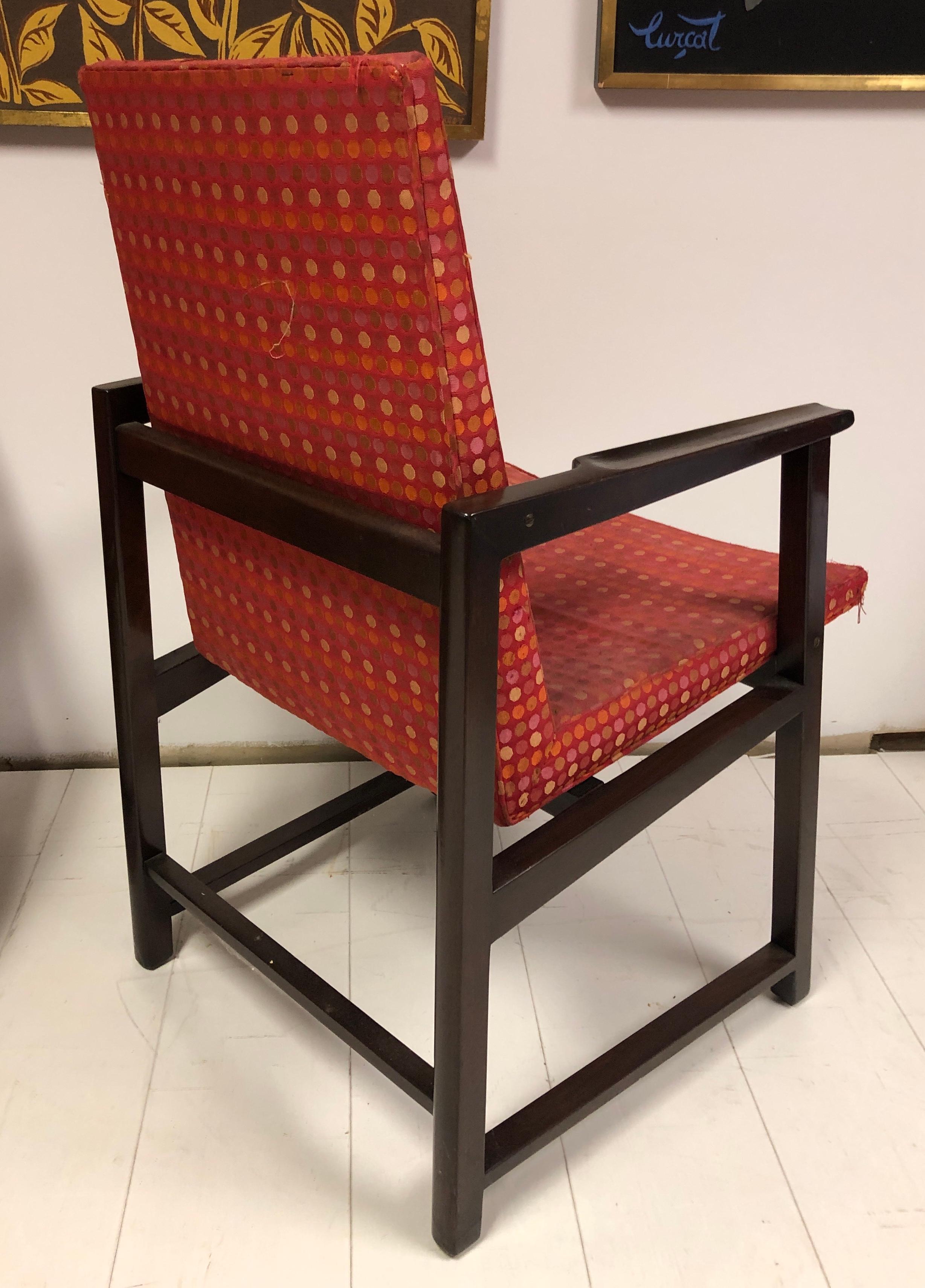 Set of Four Dunbar Side Chairs For Sale 8