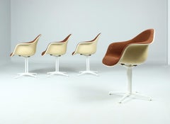 Set of four Eames Chairs, original Mid Century, Herman Miller