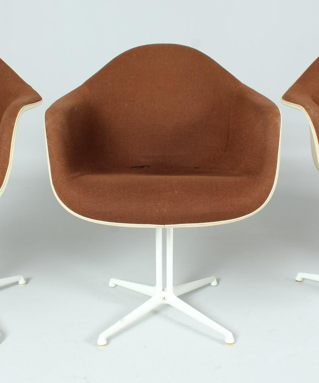 Set of four Eames Chairs, original Mid Century, Herman Miller 2