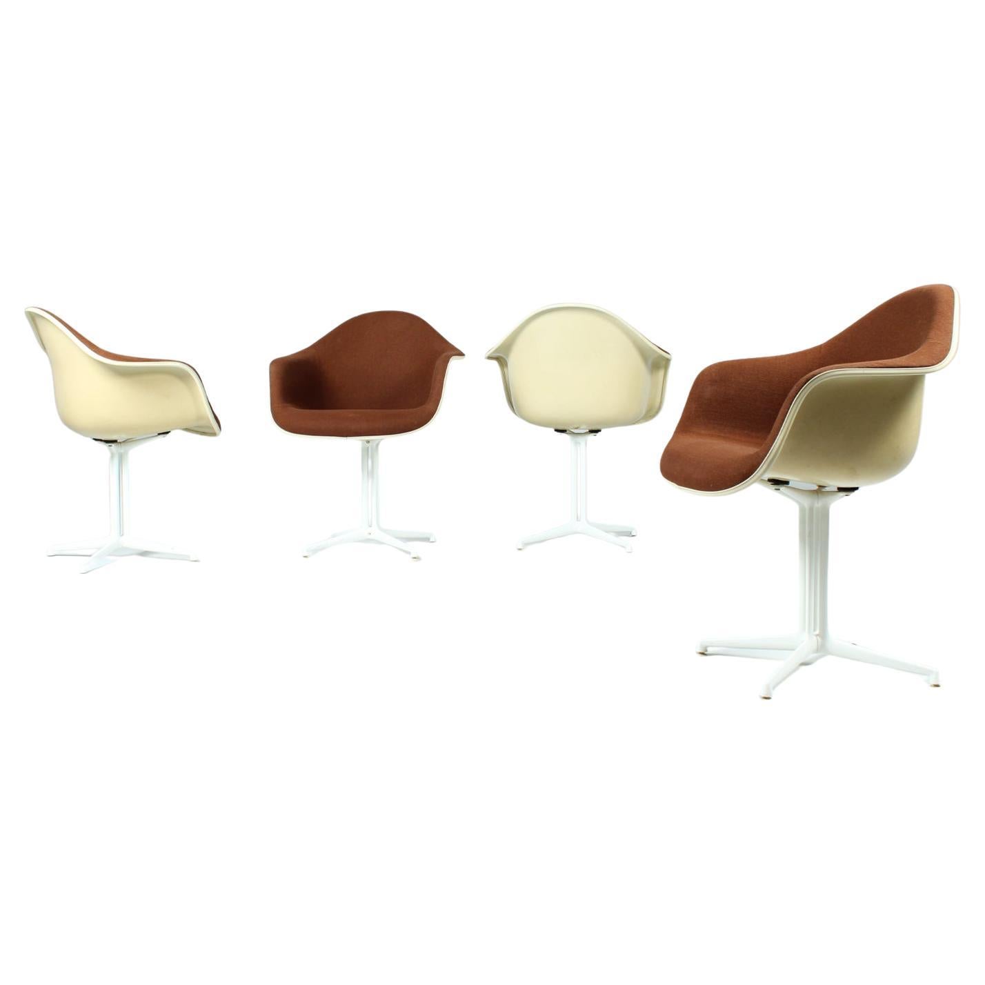 Set of four Eames Chairs, original Mid Century, Herman Miller