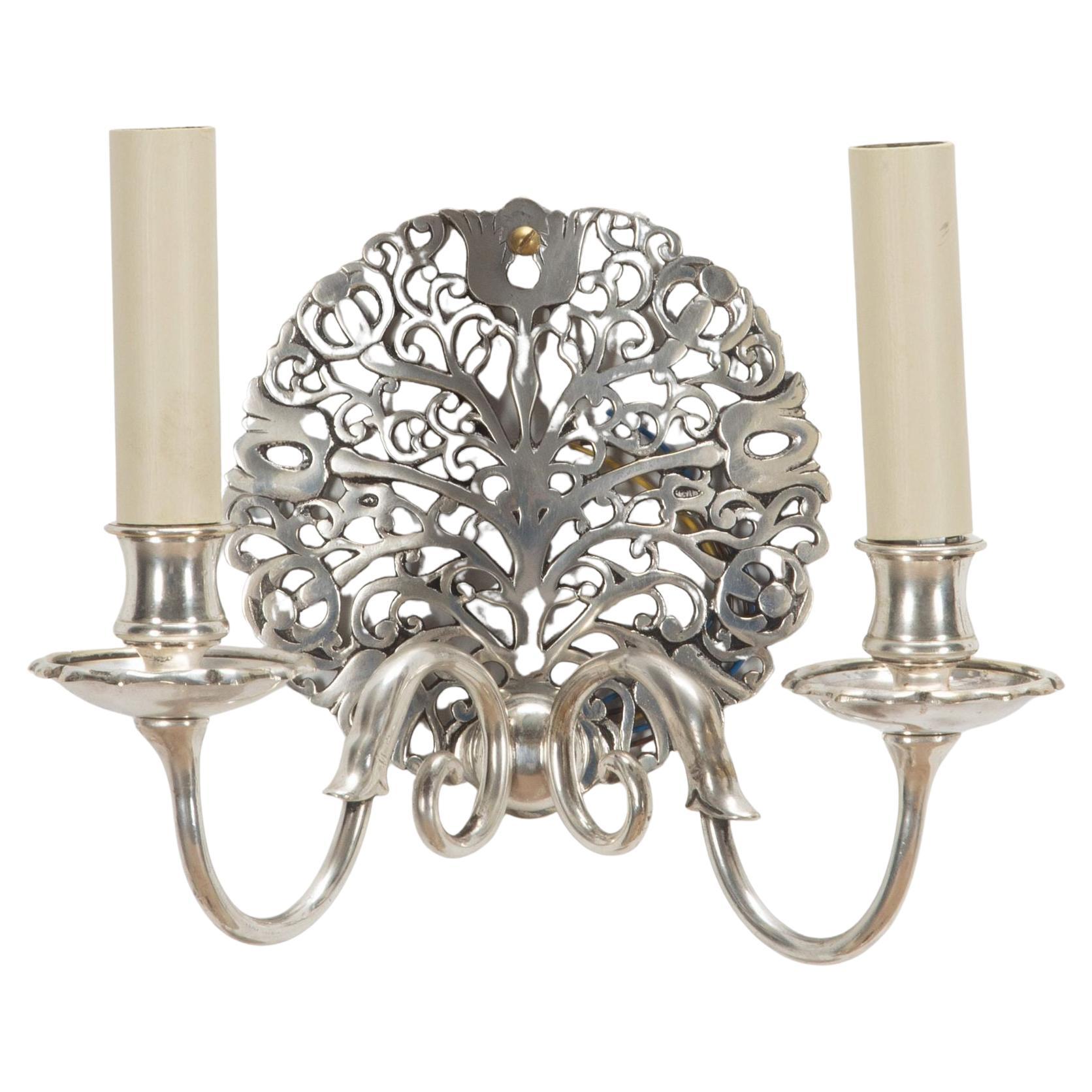 Set di quattro lampade da parete Arts & Crafts dell'inizio del XX secolo in vendita