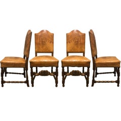 Set of Four Early 20th Century Danish Dining Chairs