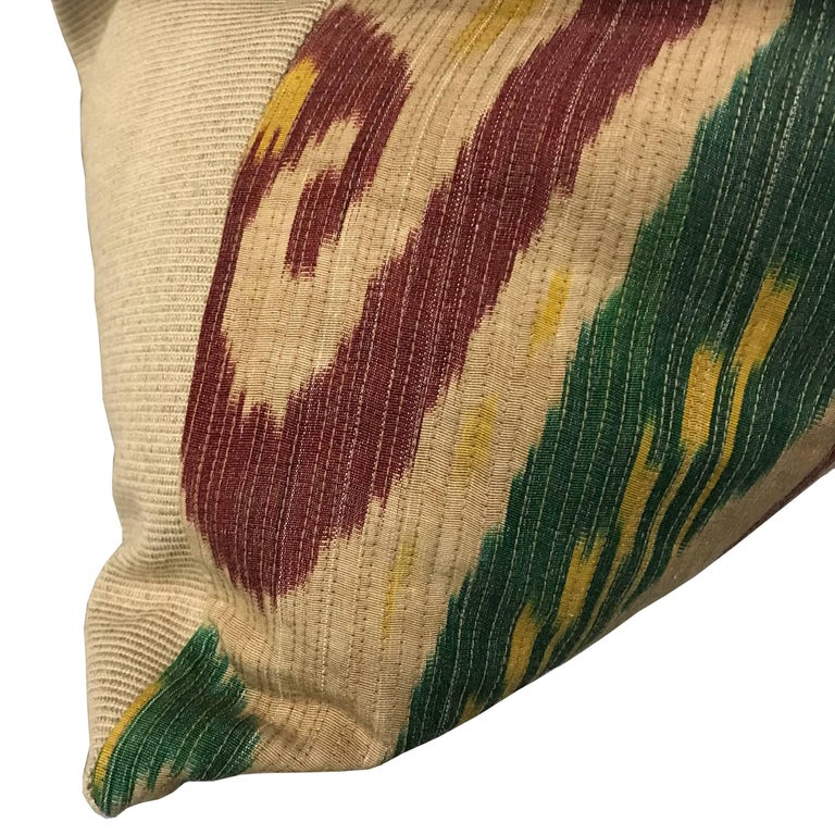 Set of Four Early 20th Century Indonesian Ikat Pillows at 1stDibs