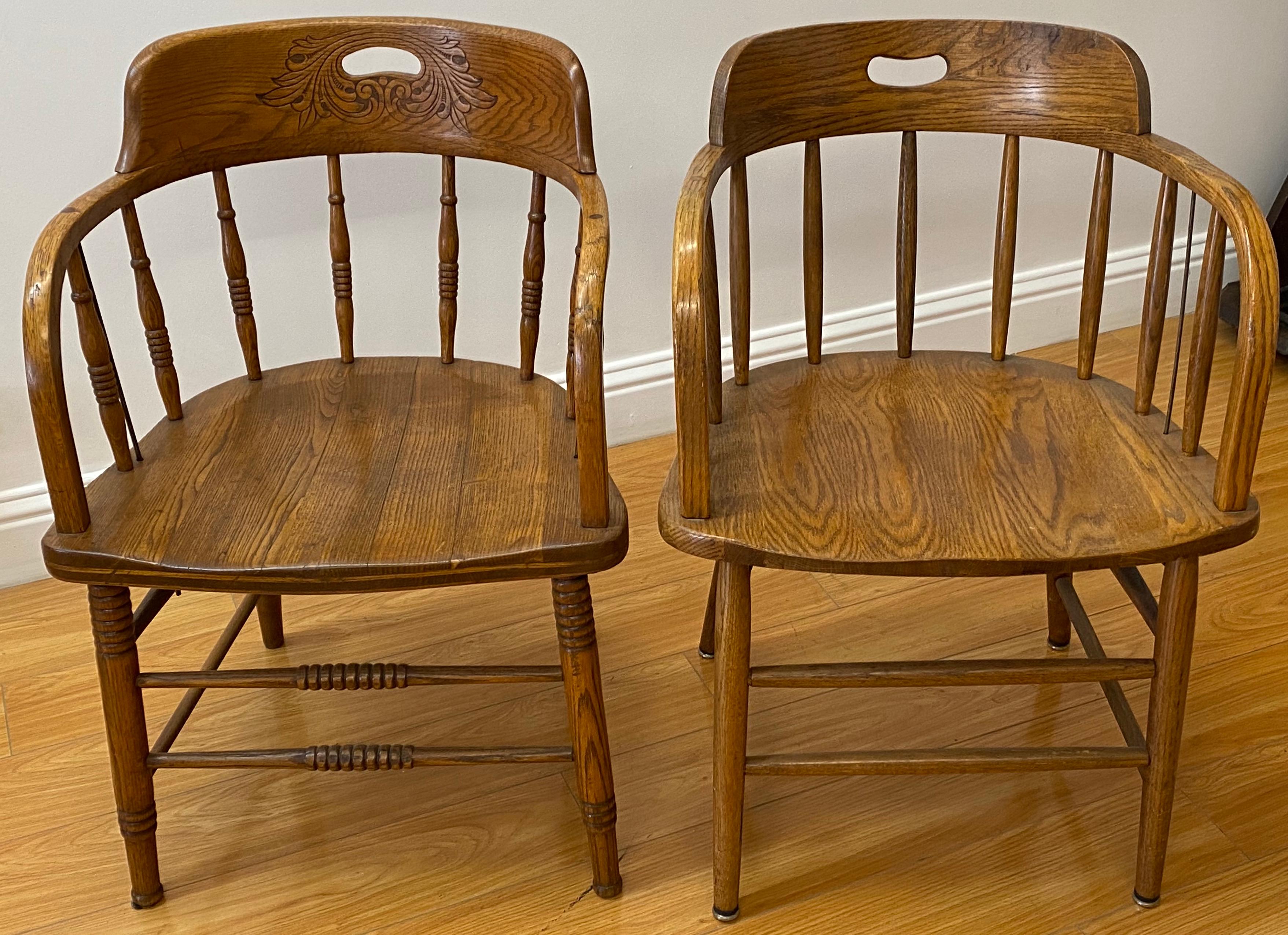 antique pub chairs