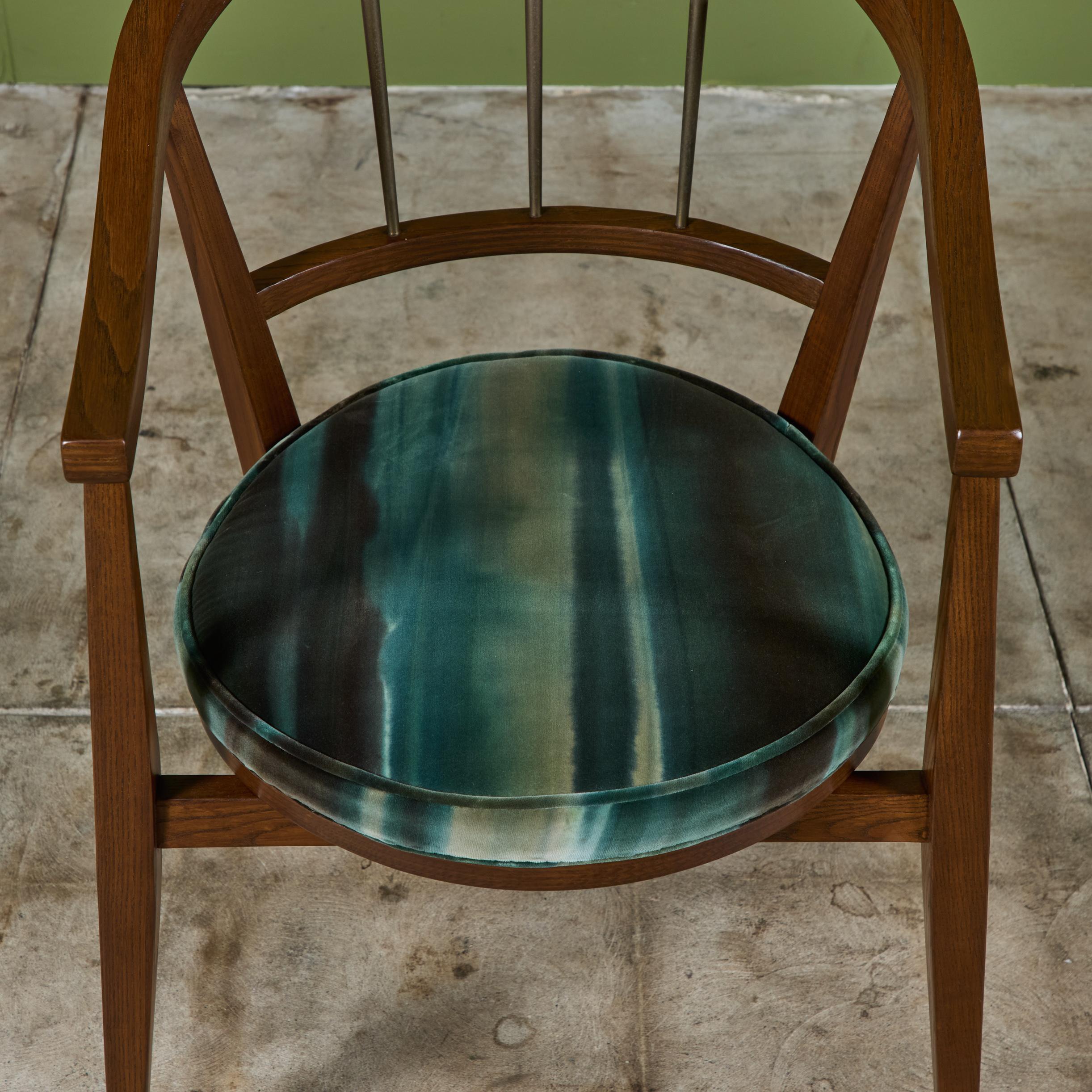 Ensemble de quatre chaises de salle à manger Edward Wormley pour Dunbar en vente 5