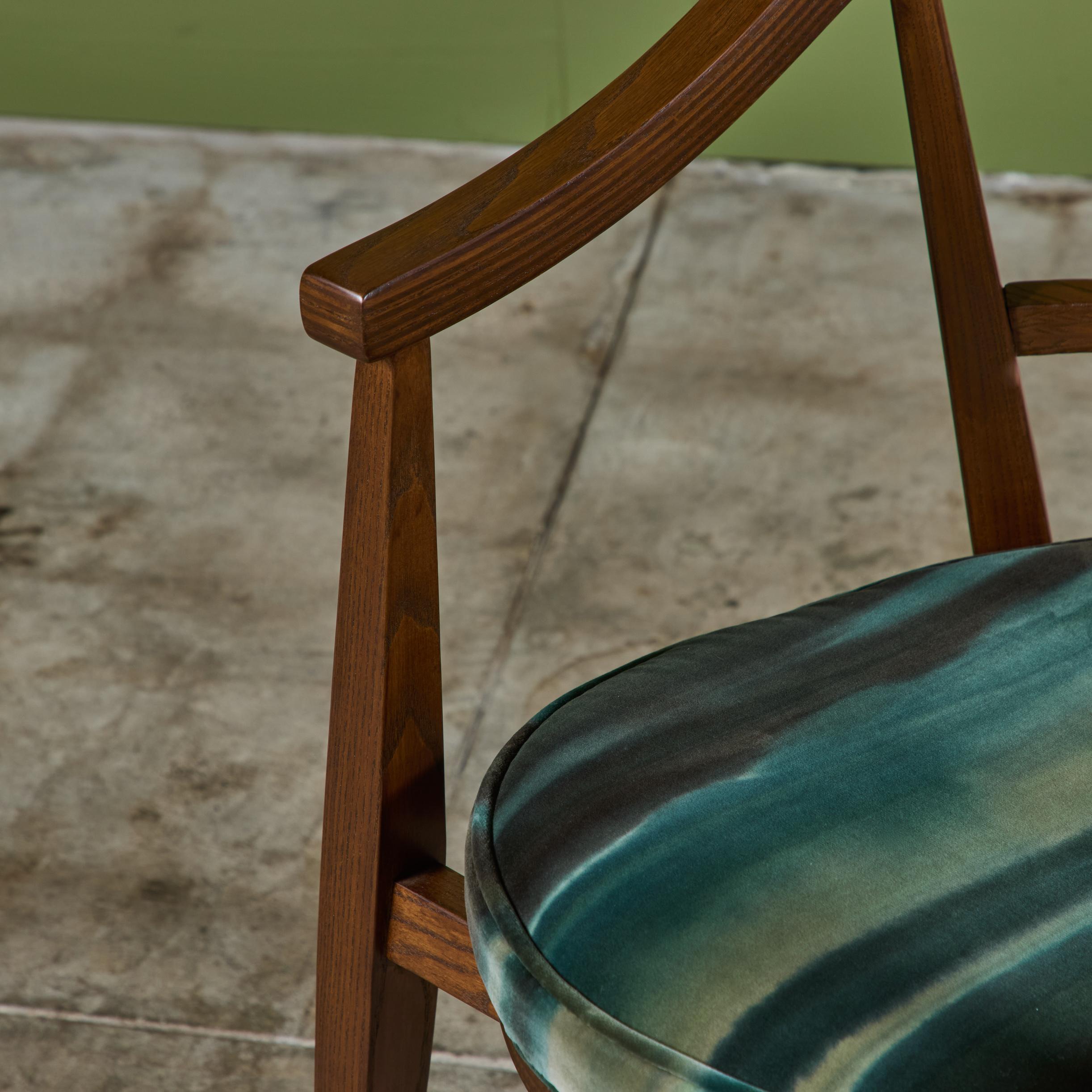 Ensemble de quatre chaises de salle à manger Edward Wormley pour Dunbar en vente 6