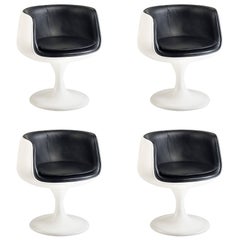 Set of (4) Eero Aarnio Style Dining Chairs, Finland, circa 1960