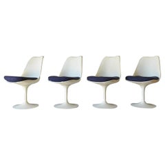 Set of Four Eero Saarinen for Knoll Tulip Dining Chairs, circa 1965