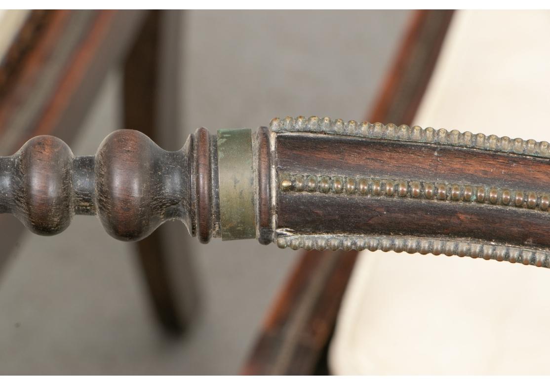 Juego De Cuatro Elegantes Sillas Laterales De La Regencia, 1810 Para Restaurar en venta 13