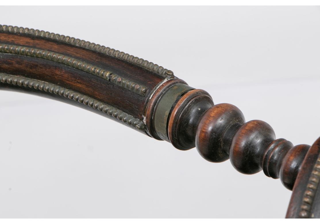 Juego De Cuatro Elegantes Sillas Laterales De La Regencia, 1810 Para Restaurar en venta 2