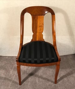 Set of Four Empire Barrel Chairs