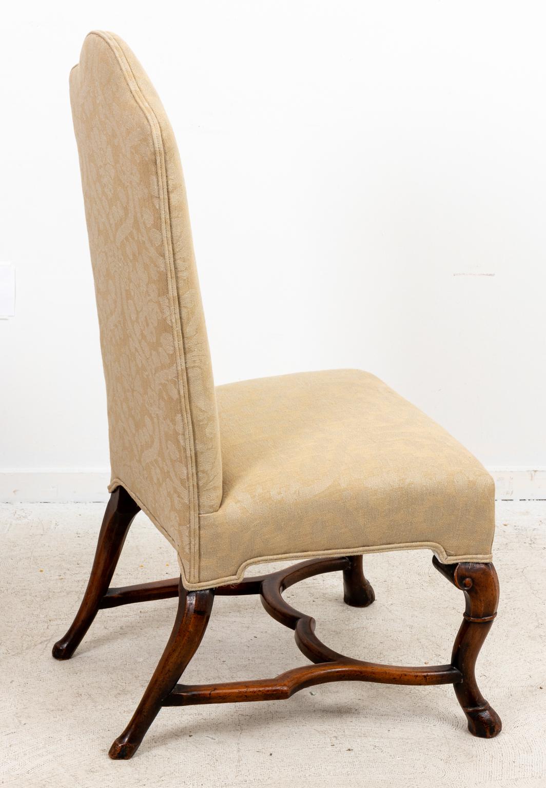 Late 20th Century Set of Four English Style Side Chairs