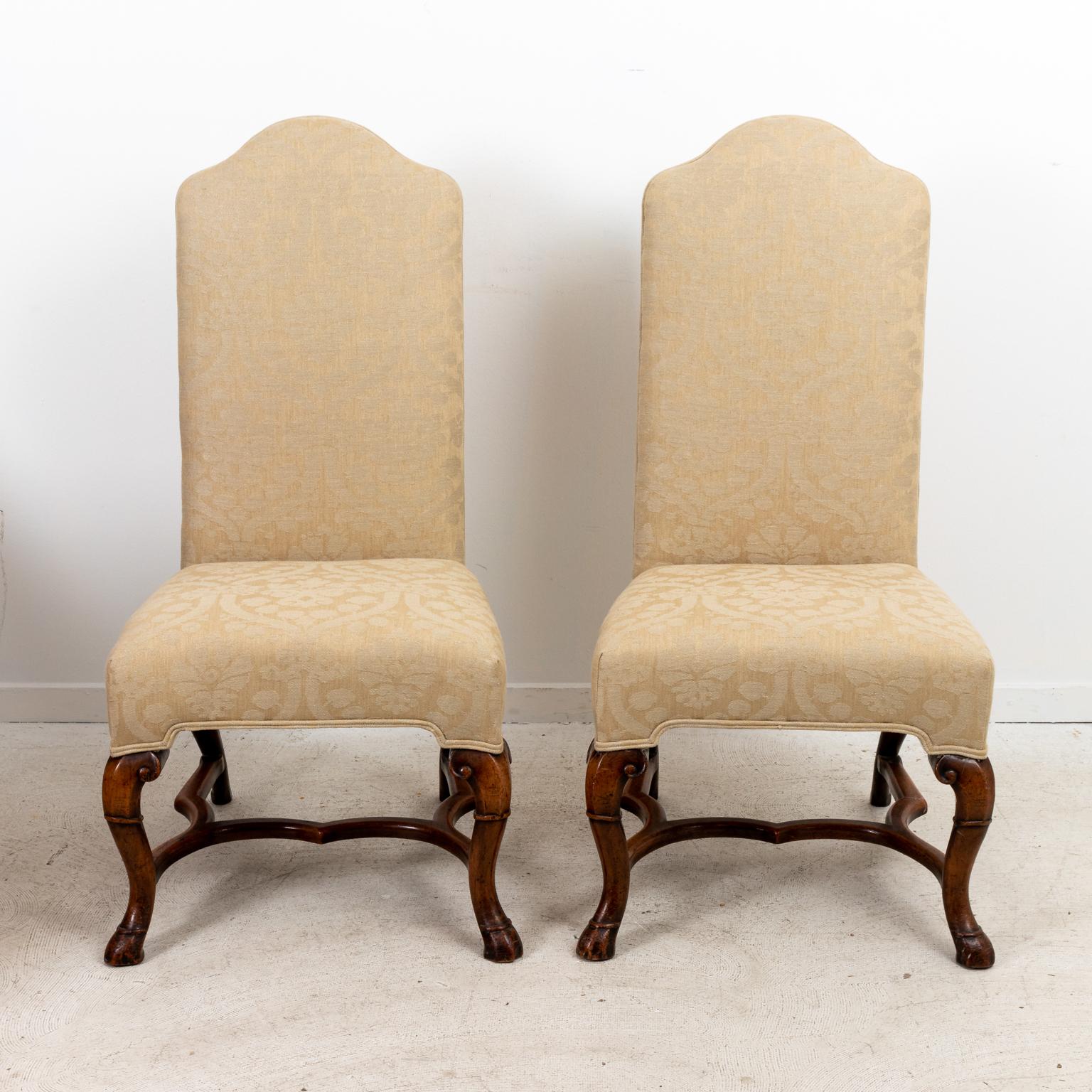 Set of Four English Style Side Chairs 2