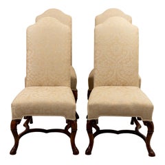 Set of Four English Style Side Chairs