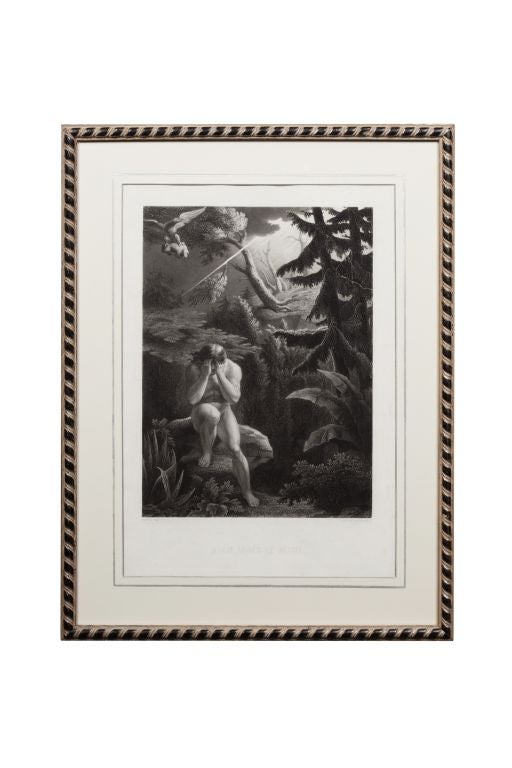 Set of Four Engravings of Milton's Lost Paradise In Good Condition In New York, NY