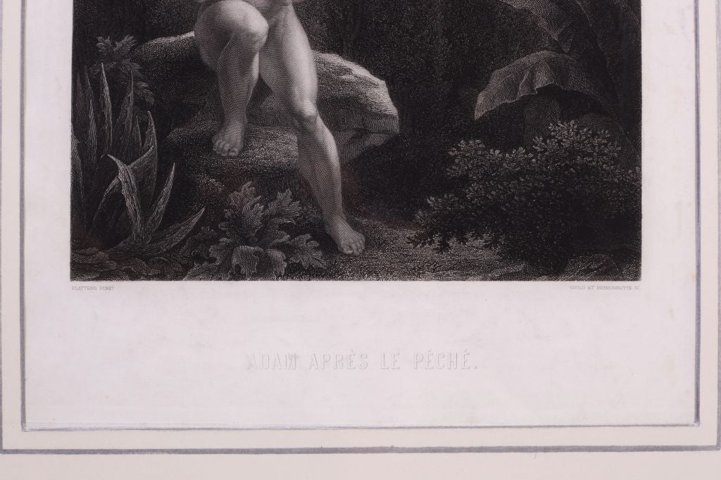 19th Century Set of Four Engravings of Milton's Lost Paradise