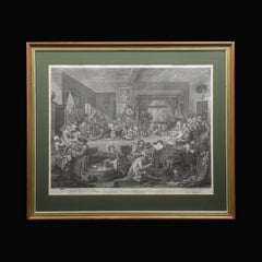 Set of Four Engravings William Hogarth