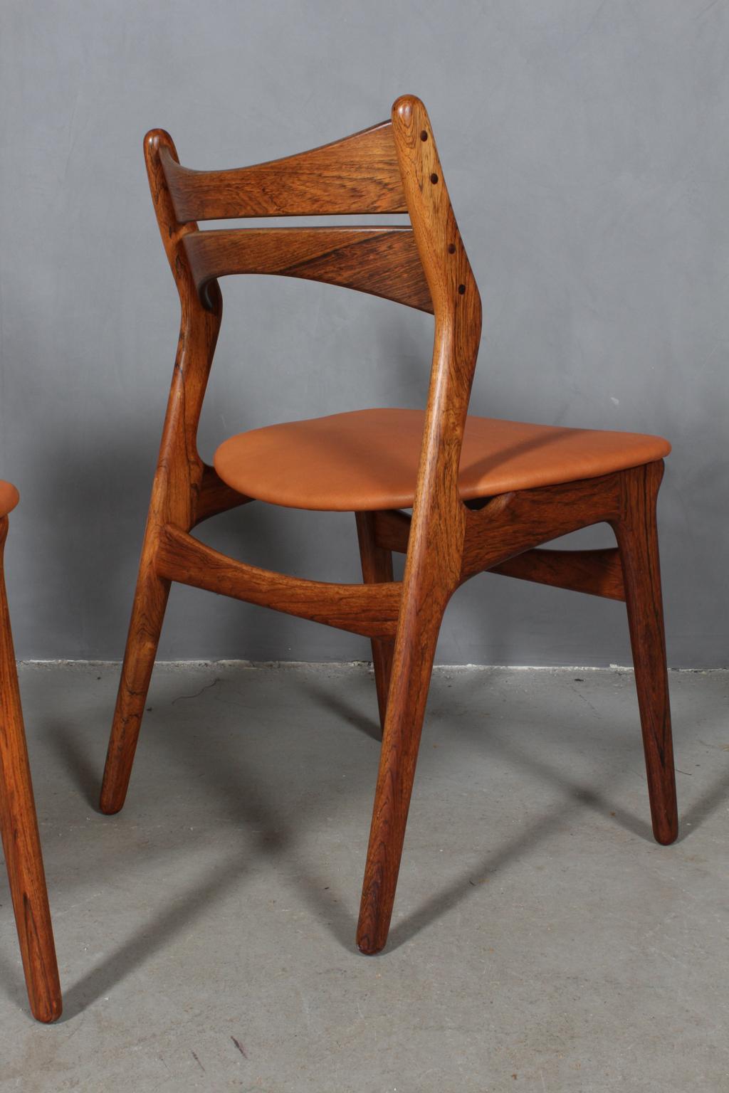 Set of Four Erik Buch Chairs 3