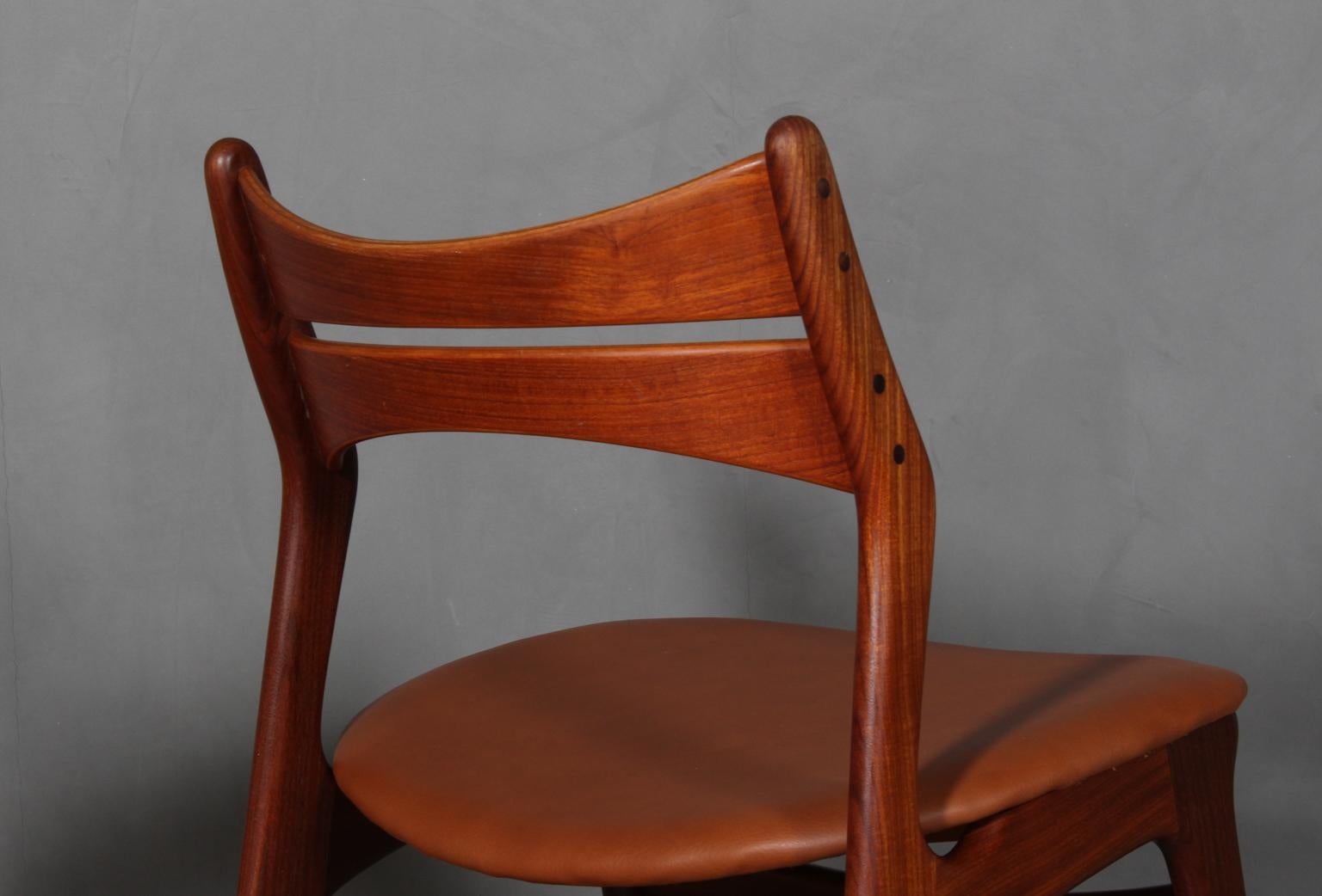 Mid-20th Century Set of Four Erik Buch Chairs