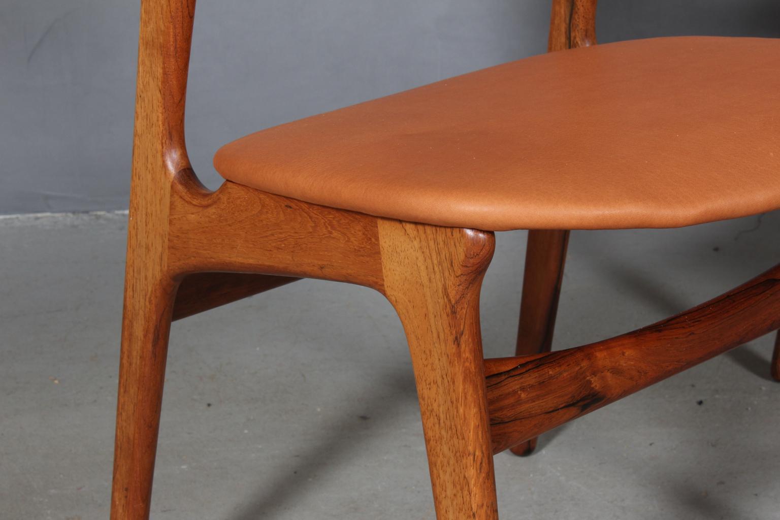 Mid-20th Century Set of Four Erik Buch Chairs